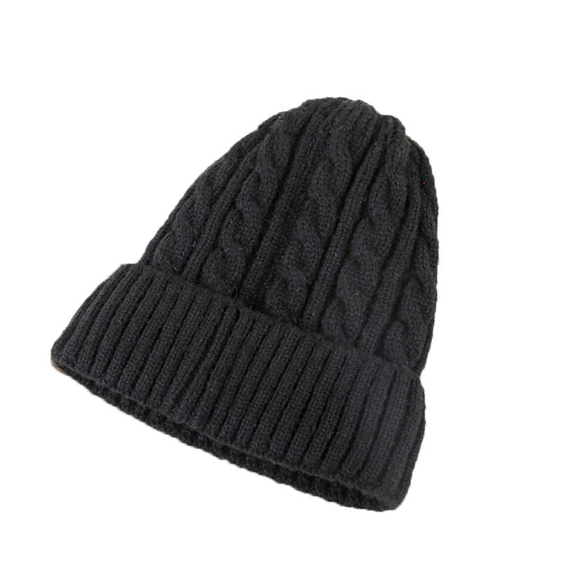 Winter Mohair Women Fleece Knitted Beanie - DM Otaku Shop