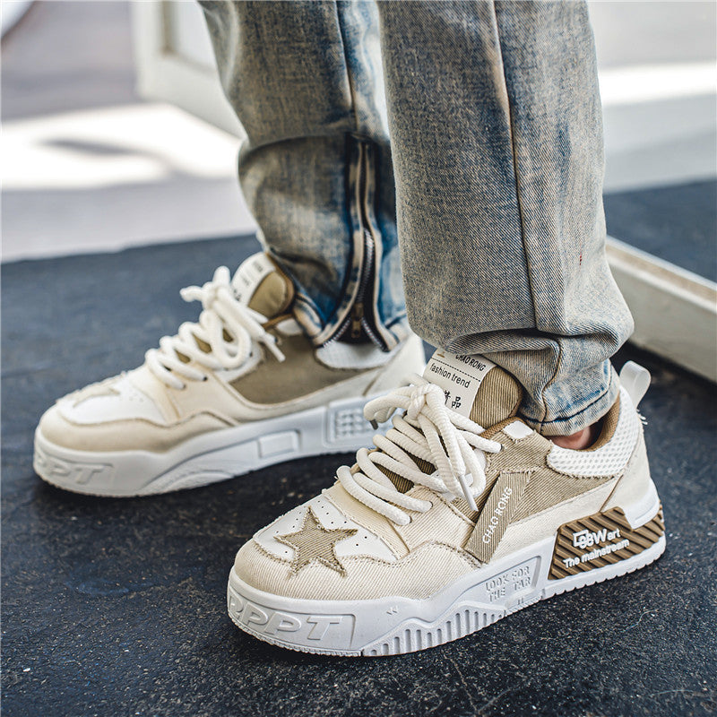 Breathable Casual Canvas Flat Shoes Men - DM Otaku Shop