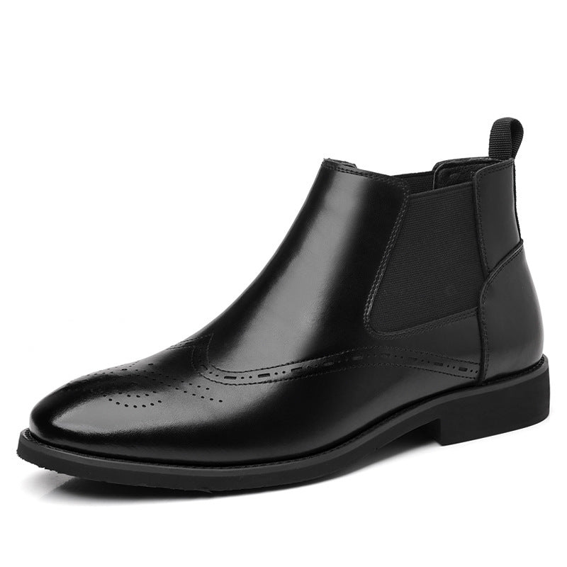 Fashion British Vintage Fleece-lined Boots For Men - DM Otaku Shop