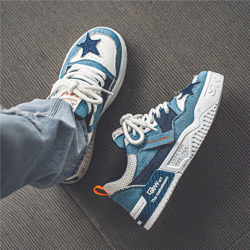 Breathable Casual Canvas Flat Shoes Men - DM Otaku Shop