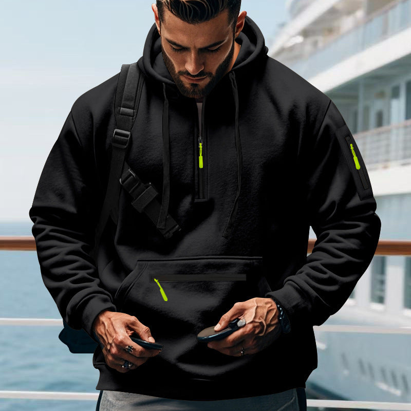 Casual Men's Sports Cargo Coat Regular Sleeve - DM Otaku Shop
