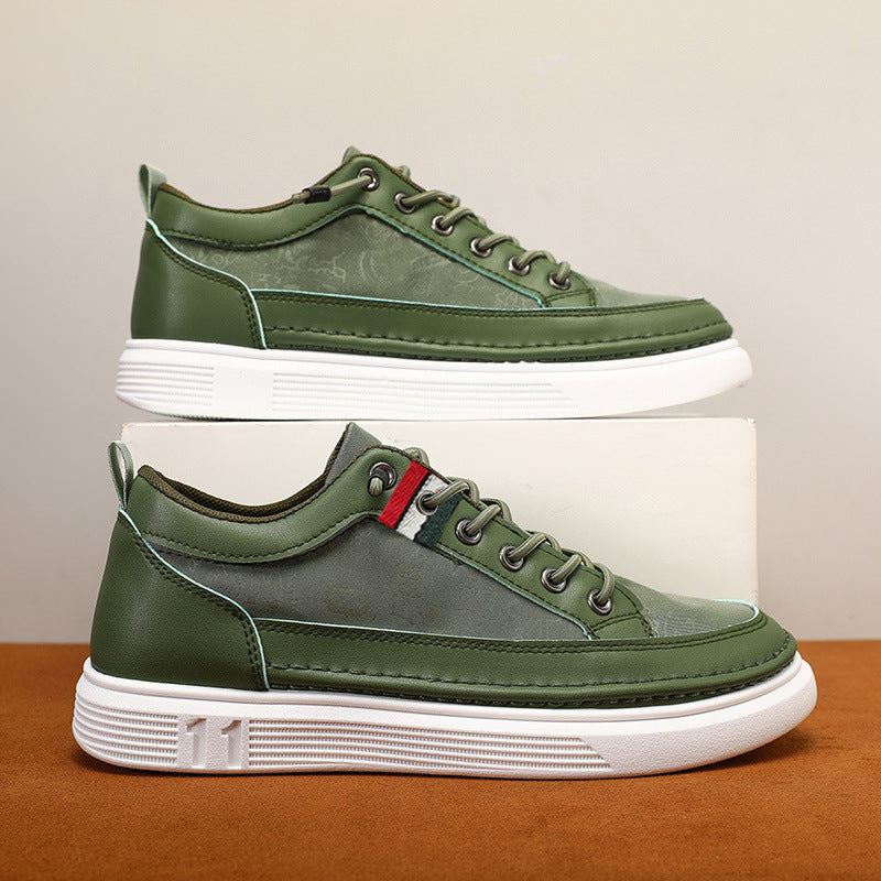 Casual Men's Sneakers High-end Versatile Canvas Sneakers Bandage Dress - DM Otaku Shop