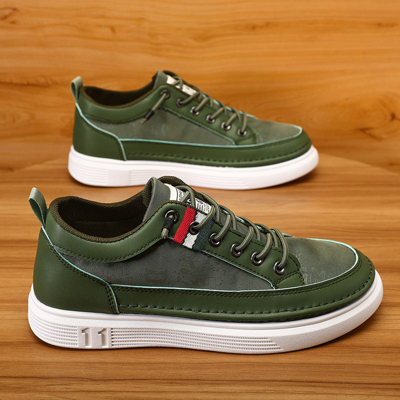 Casual Men's Sneakers High-end Versatile Canvas Sneakers Bandage Dress - DM Otaku Shop