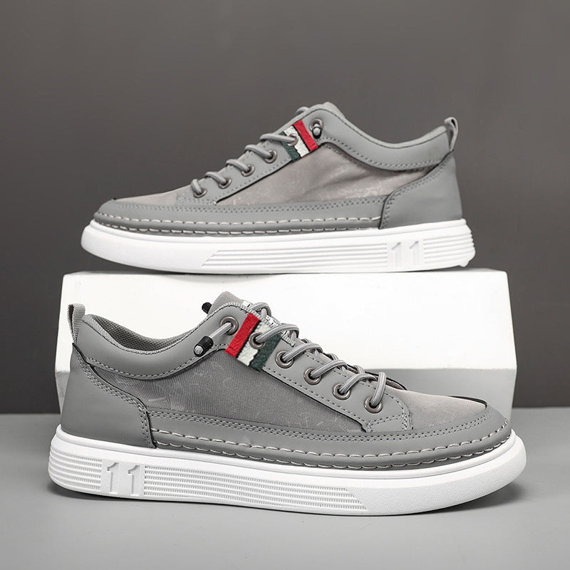 Casual Men's Sneakers High-end Versatile Canvas Sneakers Bandage Dress - DM Otaku Shop