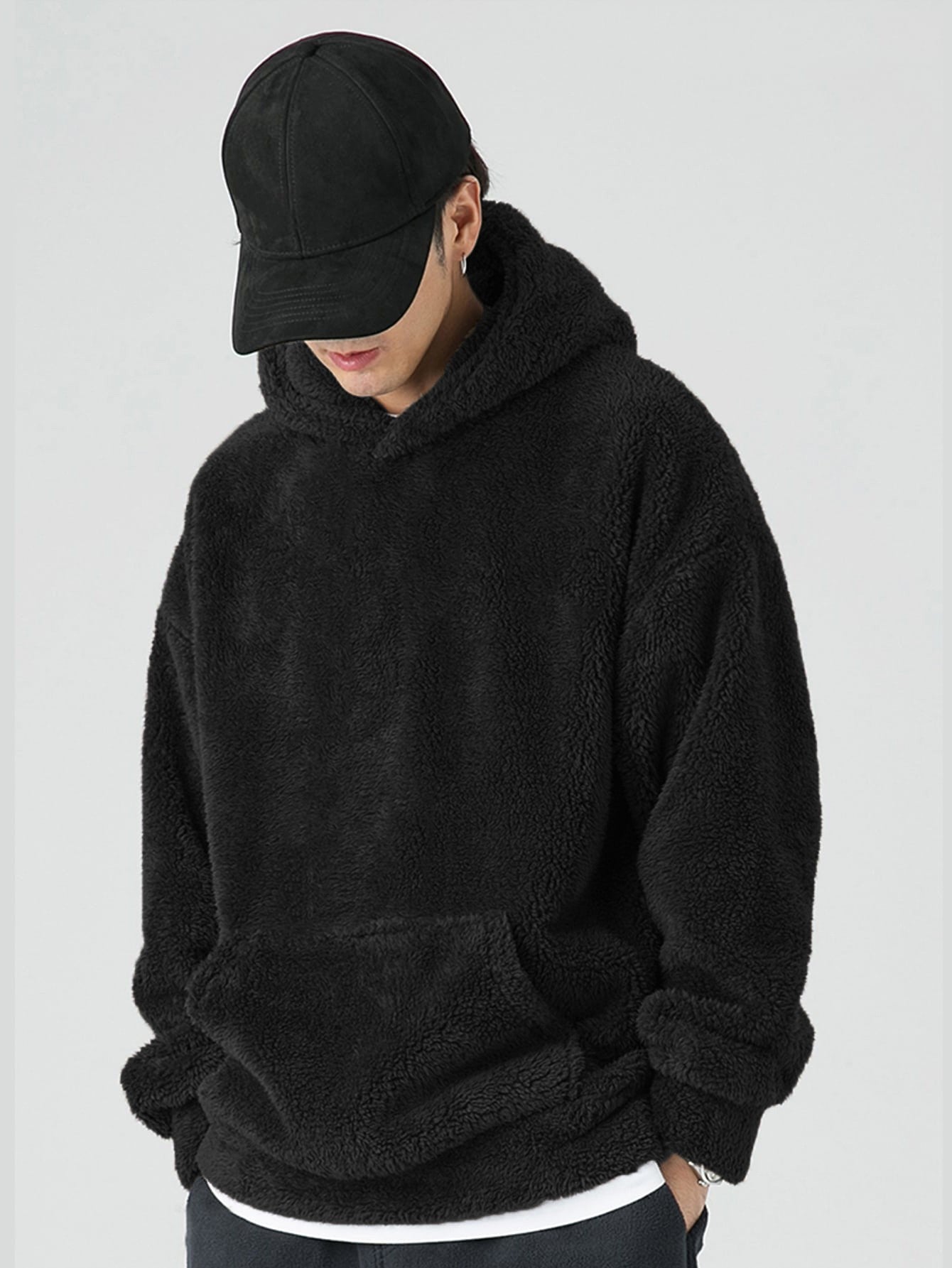 Men's Autumn And Winter Loose Fashion Brand Hooded Sweater - DM Otaku Shop