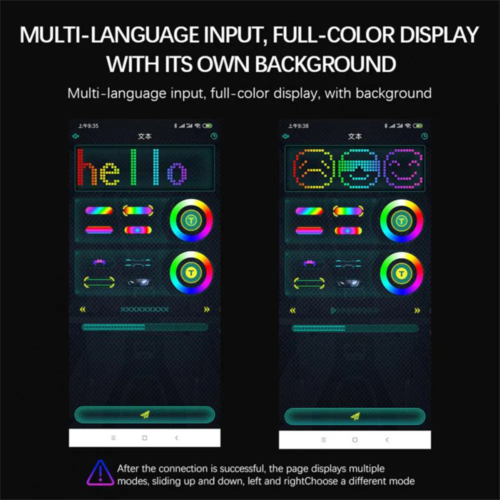 Full LED Face Mask for Halloween - DM Otaku Shop