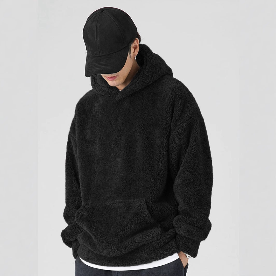 Men's Autumn And Winter Loose Fashion Brand Hooded Sweater - DM Otaku Shop