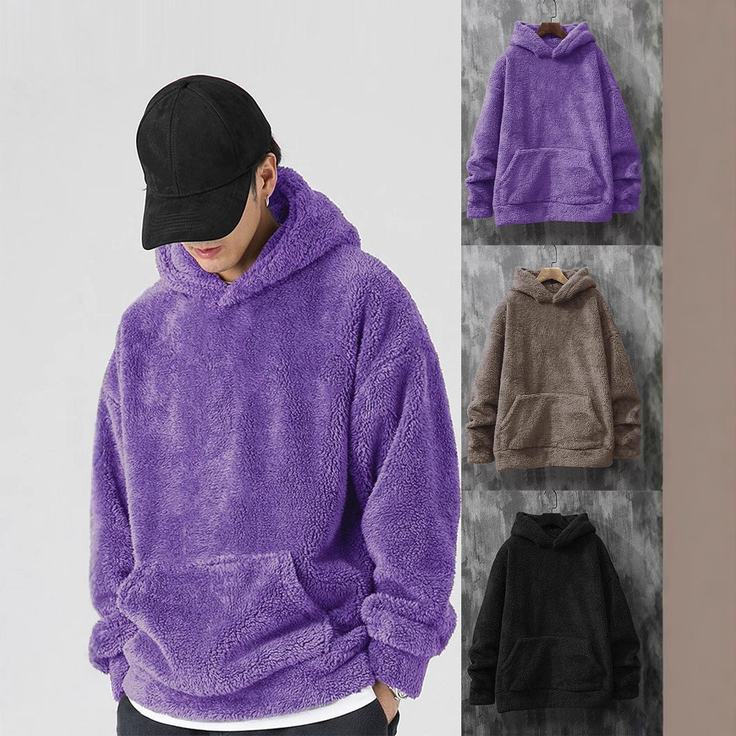 Men's Autumn And Winter Loose Fashion Brand Hooded Sweater - DM Otaku Shop