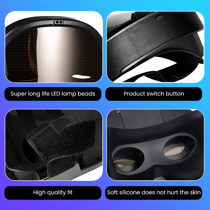 Full LED Face Mask for Halloween - DM Otaku Shop