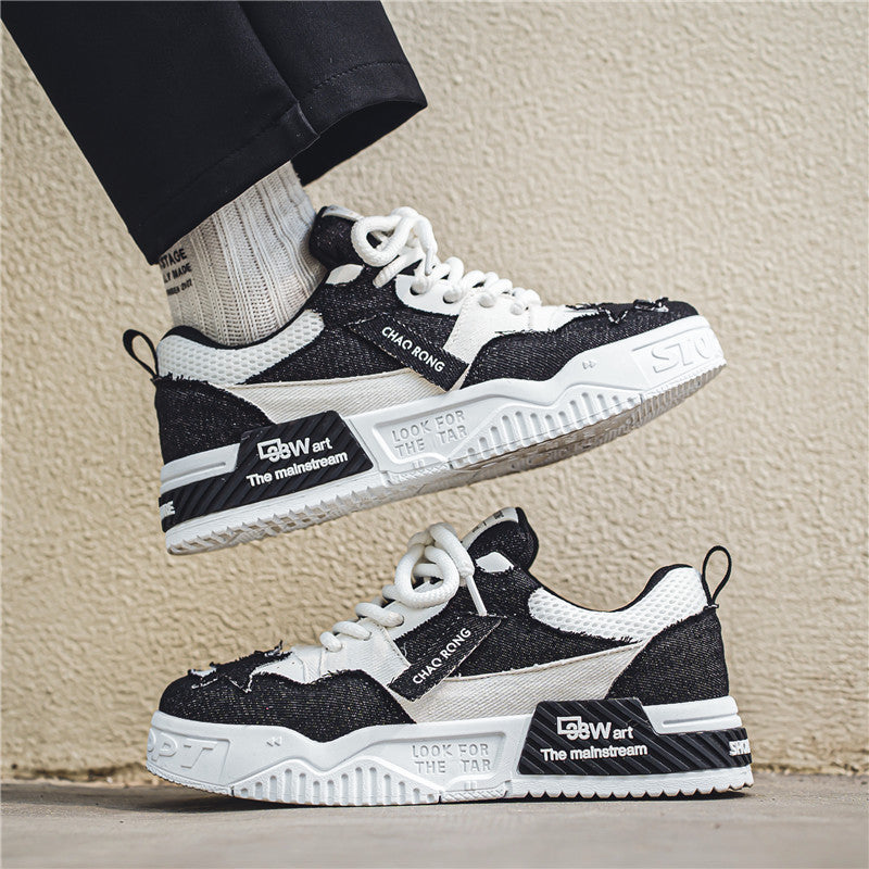 Breathable Casual Canvas Flat Shoes Men - DM Otaku Shop