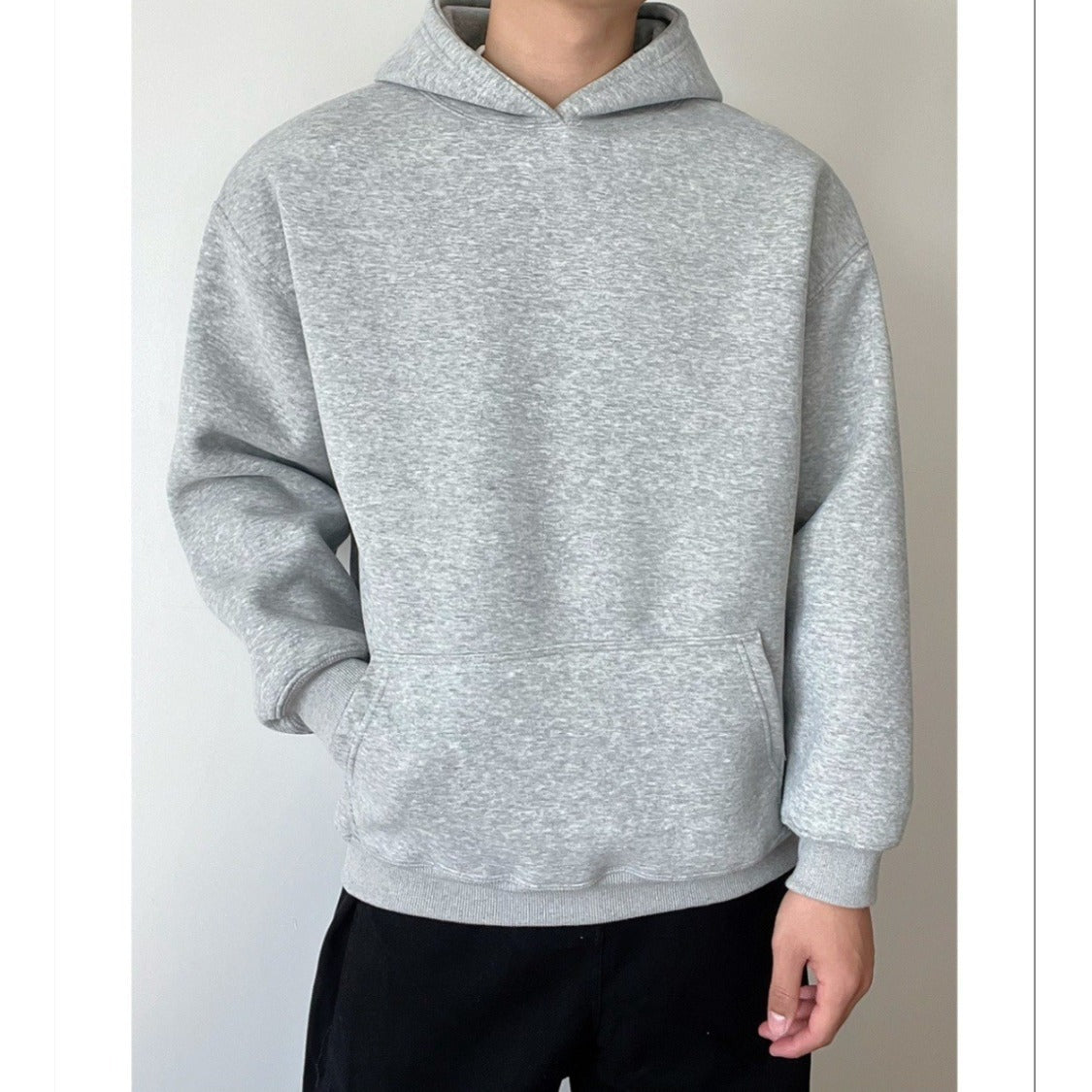 Solid Color Hooded Sweater For Men And Women Autumn And Winter Wild - DM Otaku Shop