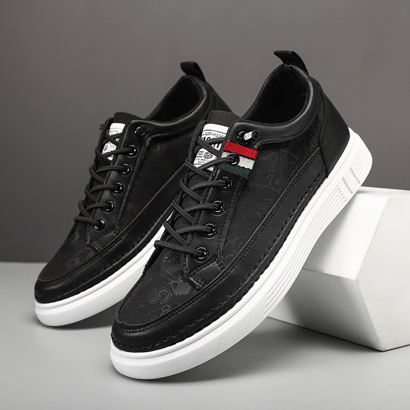 Casual Men's Sneakers High-end Versatile Canvas Sneakers Bandage Dress - DM Otaku Shop