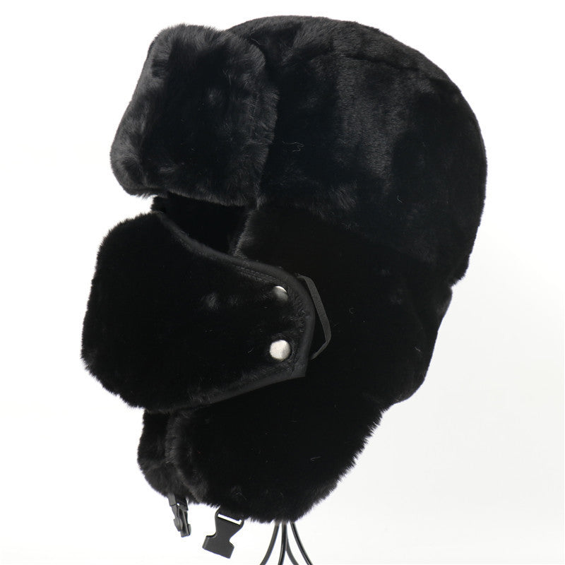 Ushanka Men And Women Imitation Rabbit Fur Outdoor Earmuffs Hat - DM Otaku Shop