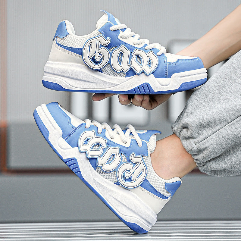 Mesh Surface Platform Bread Casual Canvas Shoes - DM Otaku Shop