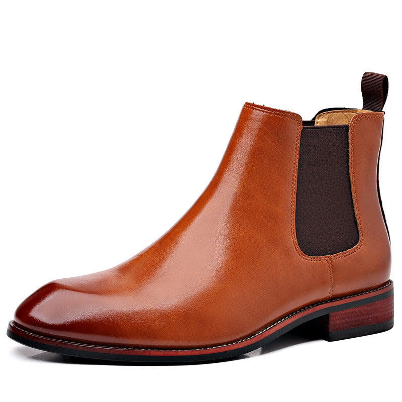 Chelsea Boots Men's Autumn Breathable Pointed Toe - DM Otaku Shop