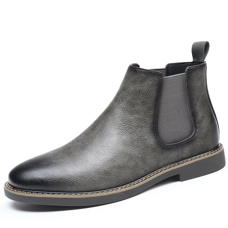 Fashion Retro Cotton Boots British Velvet Short Boots - DM Otaku Shop