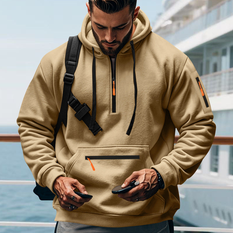 Casual Men's Sports Cargo Coat Regular Sleeve - DM Otaku Shop