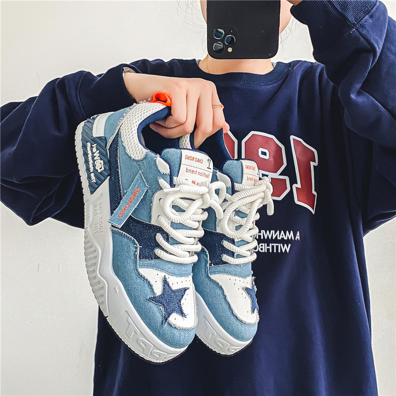 Breathable Casual Canvas Flat Shoes Men - DM Otaku Shop
