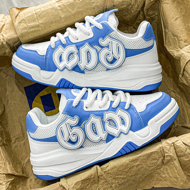 Mesh Surface Platform Bread Casual Canvas Shoes - DM Otaku Shop