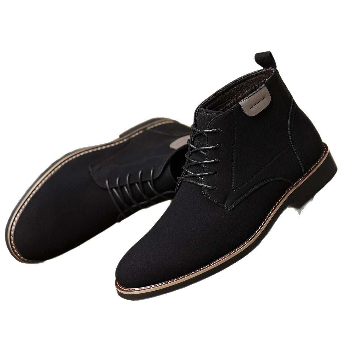 Martin Boots Men's British Style High-top Leather Shoes - DM Otaku Shop