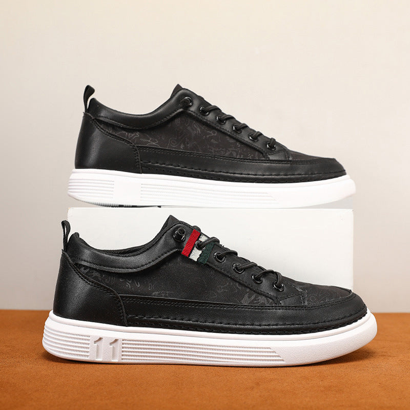 Casual Men's Sneakers High-end Versatile Canvas Sneakers Bandage Dress - DM Otaku Shop