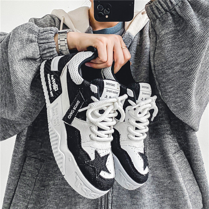 Breathable Casual Canvas Flat Shoes Men - DM Otaku Shop