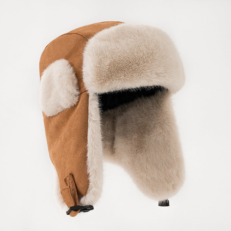 Winter Warm Suede Earmuffs Hat - DM Otaku Shop