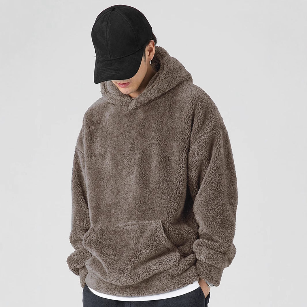 Men's Autumn And Winter Loose Fashion Brand Hooded Sweater - DM Otaku Shop