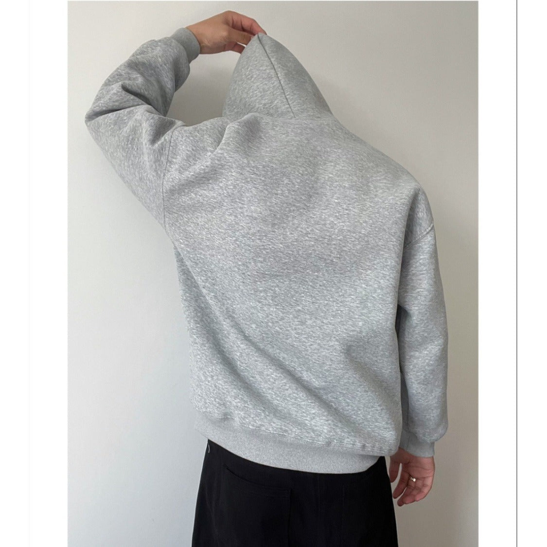 Solid Color Hooded Sweater For Men And Women Autumn And Winter Wild - DM Otaku Shop