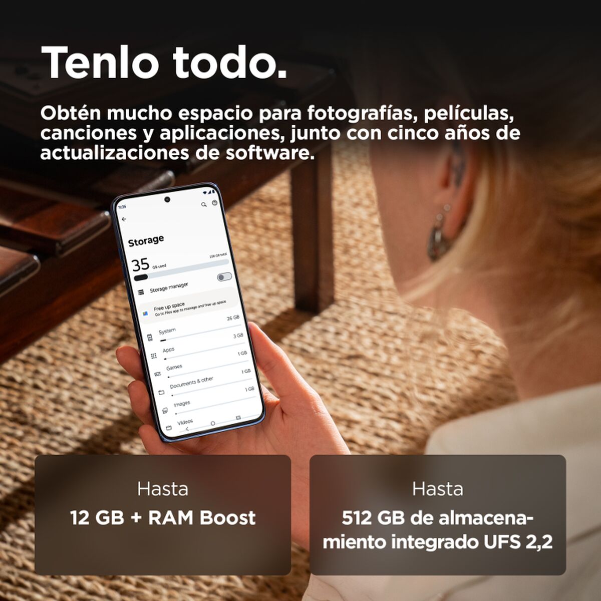 Smartphone Motorola PB310003SE 6,36" 12 GB RAM 512 GB Grey-2