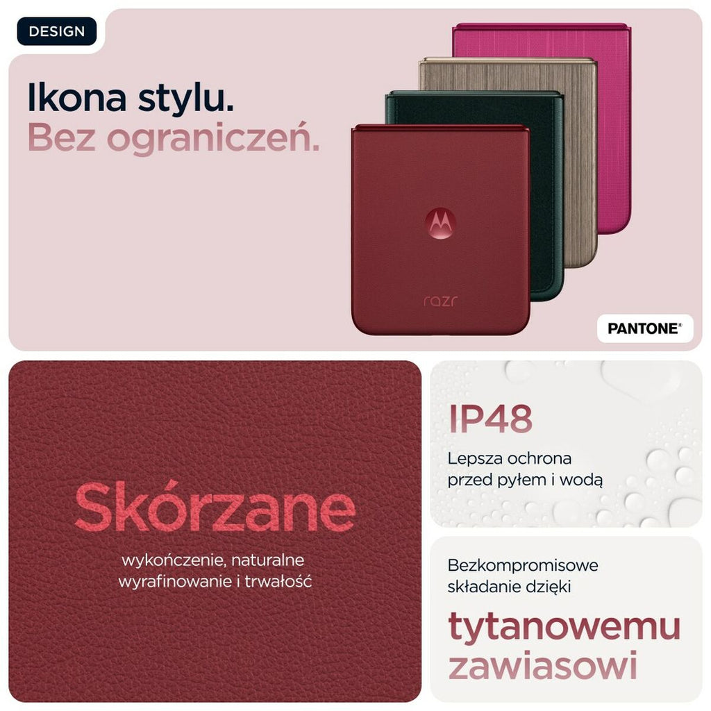 Smartphone Motorola PB8R0008PL Octa Core 16 GB RAM 512 GB Red-5