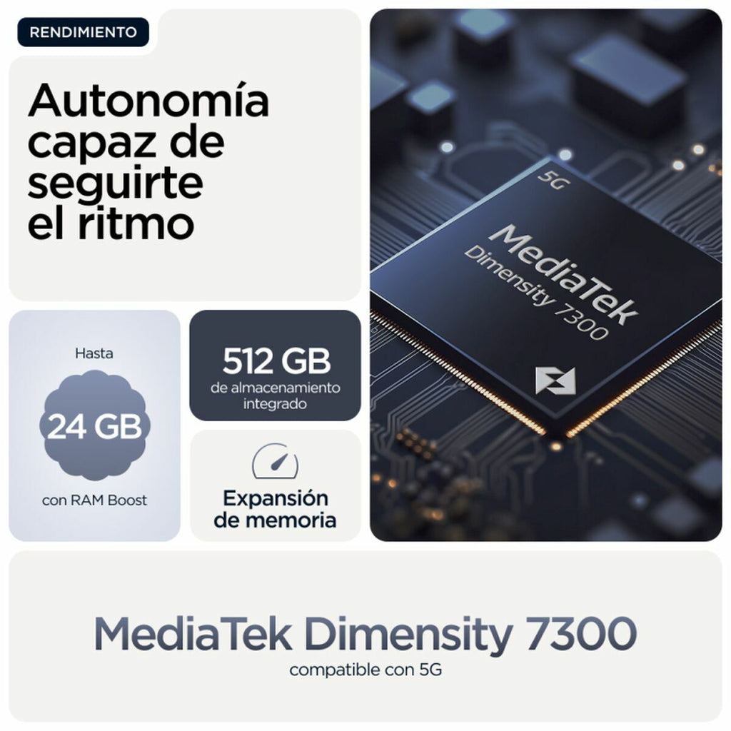 Smartphone Motorola PB8X0012SE 8 GB RAM 6,67" 512 GB Blue-10