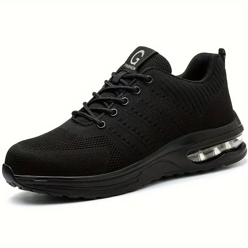 Anti-smashing And Anti-penetration Lightweight Fashion Sports Mesh Safety Shoes - DM Otaku Shop