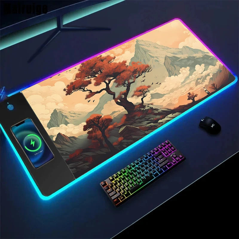 Wireless Charging Mouse Pad - DM Otaku Shop