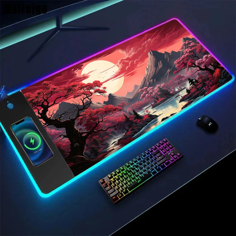 Wireless Charging Mouse Pad - DM Otaku Shop
