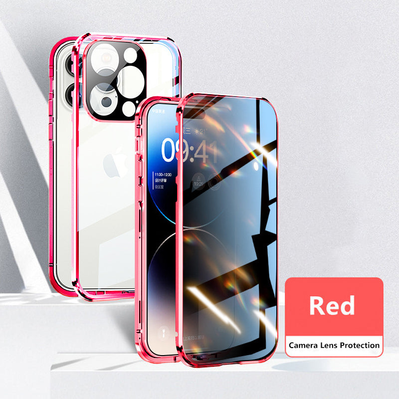 Anti-Peep Privacy Magnetic Adsorption Case for iPhone - DM Otaku Shop