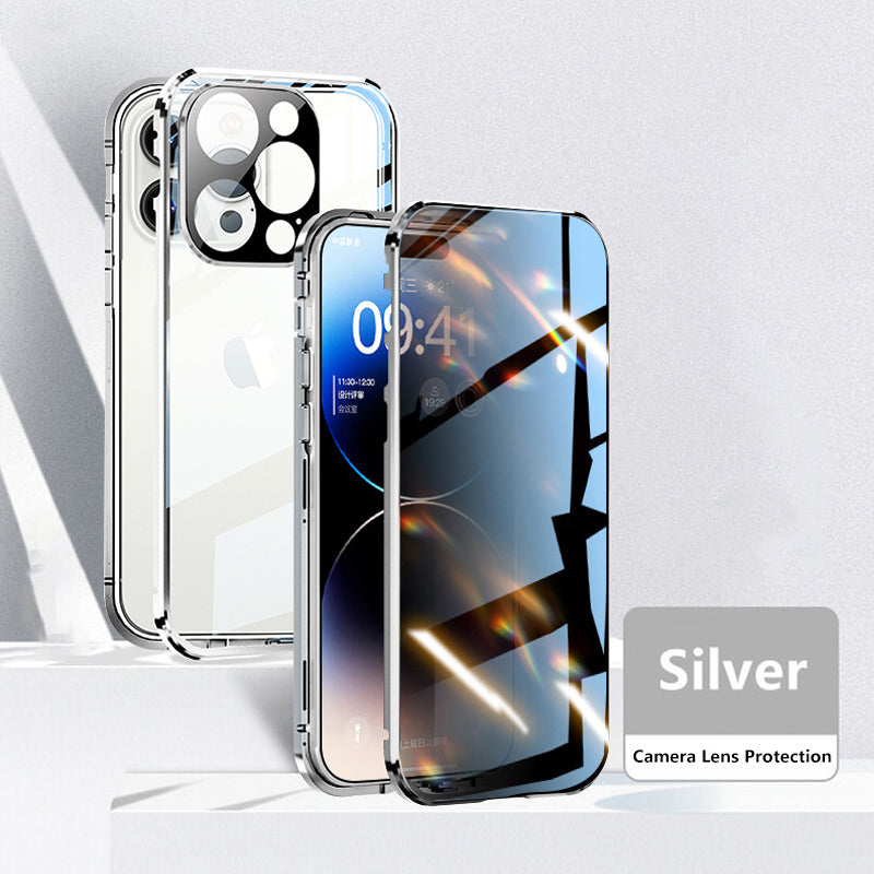 Anti-Peep Privacy Magnetic Adsorption Case for iPhone - DM Otaku Shop
