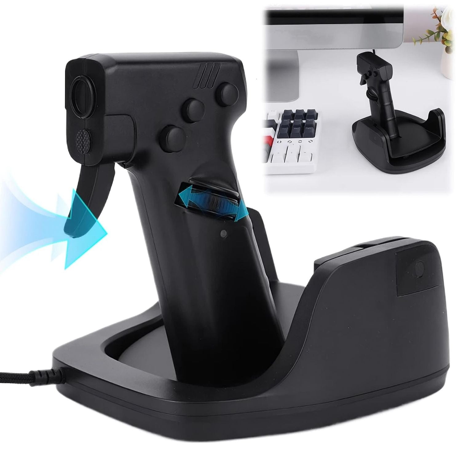 Gun Style Vertical Gaming Mouse - DM Otaku Shop