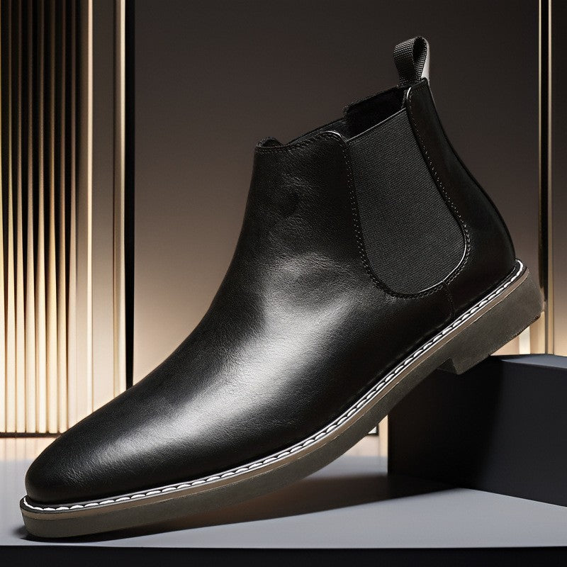 All-matching British Retro Chelsea Boots Men's Shoes - DM Otaku Shop