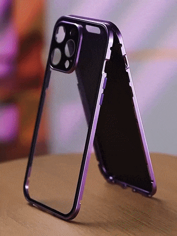 Anti-Peep Privacy Magnetic Adsorption Case for iPhone - DM Otaku Shop