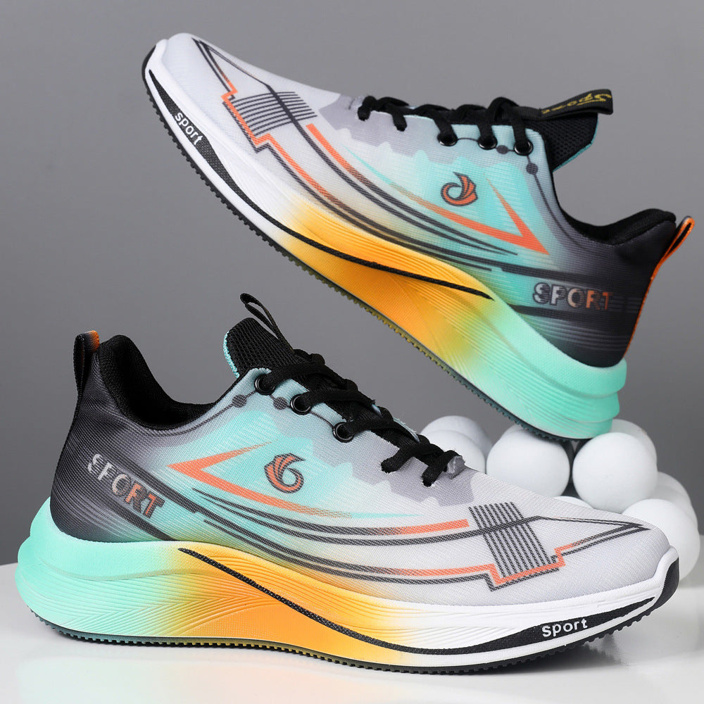 Mesh Breathable Running Shoes Lightweight Comfortable Breathable Trendy Casual Shoes Men's Shoes - DM Otaku Shop