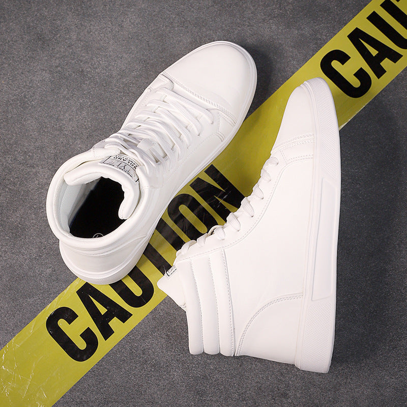 Plus Size Men's Leather Boots Fashion Casual Ankle Boots - DM Otaku Shop