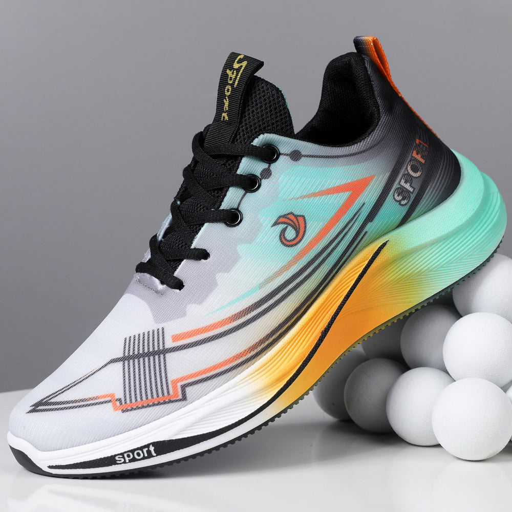 Mesh Breathable Running Shoes Lightweight Comfortable Breathable Trendy Casual Shoes Men's Shoes - DM Otaku Shop