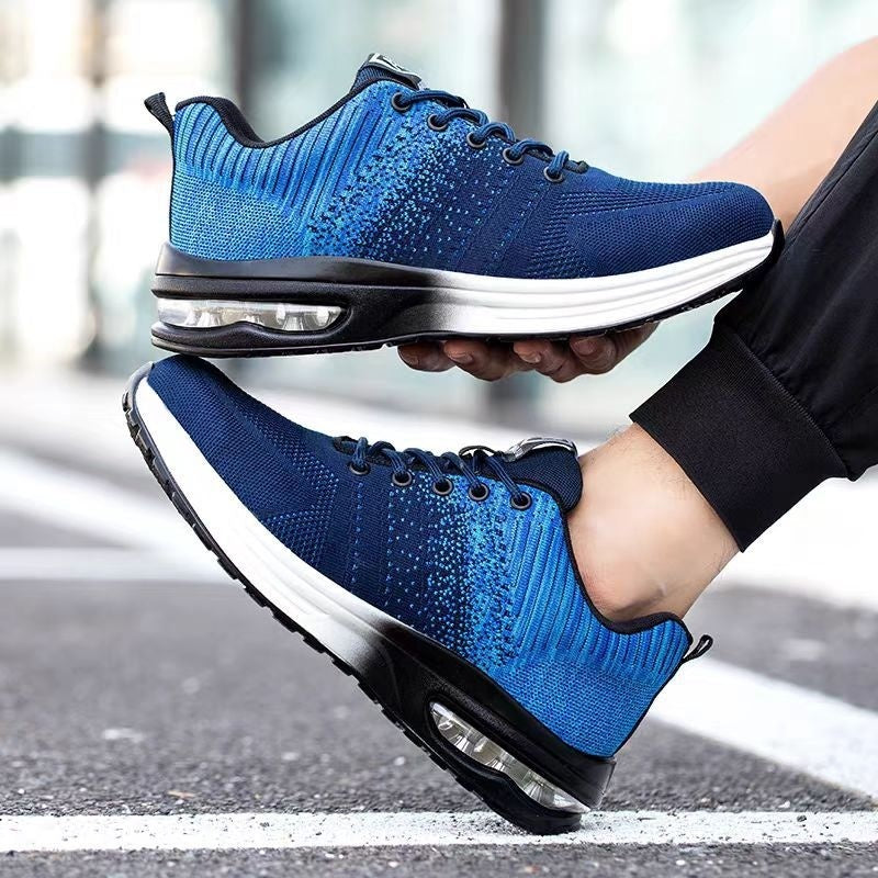 Anti-smashing And Anti-penetration Lightweight Fashion Sports Mesh Safety Shoes - DM Otaku Shop