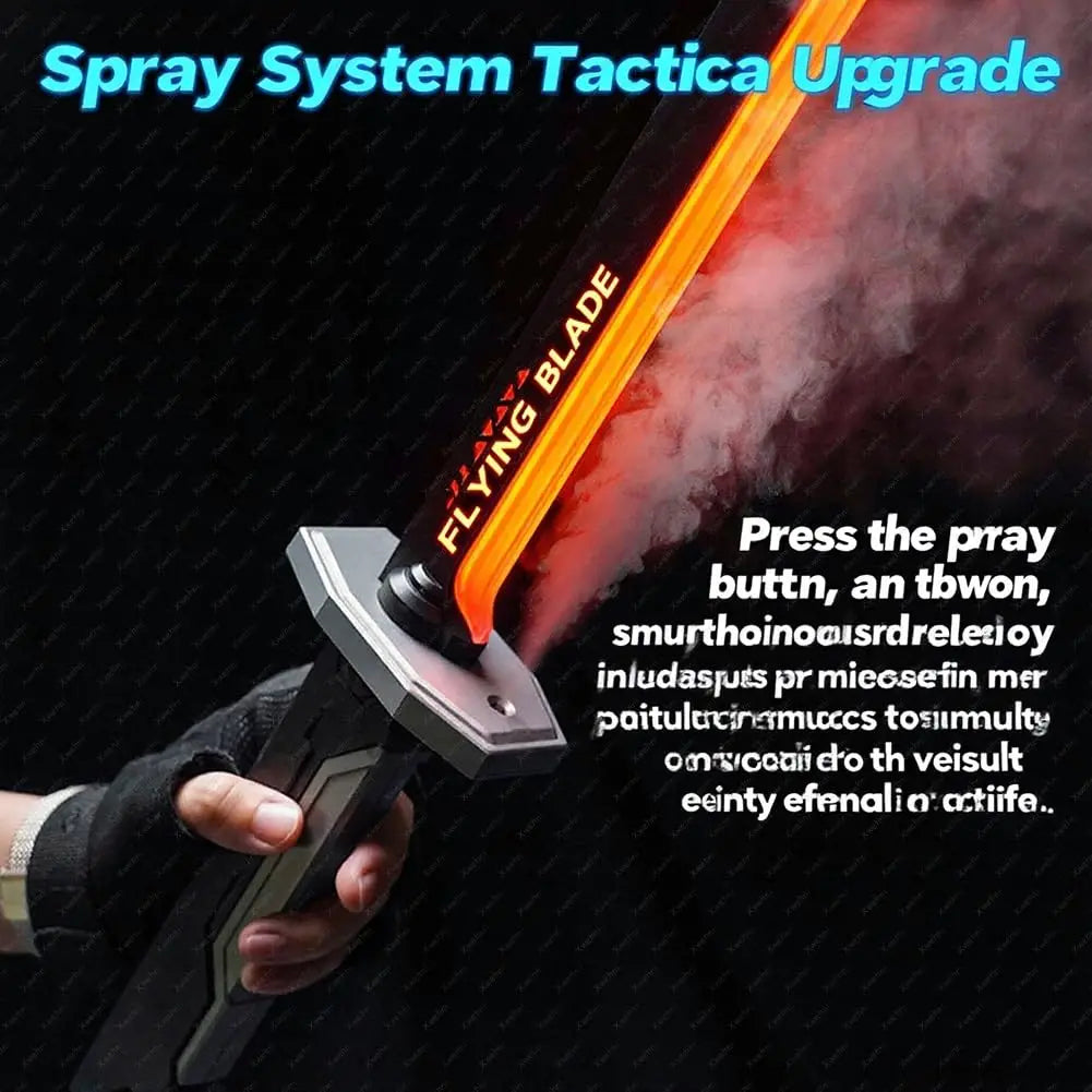 Glowing Sword with Sparks & Smoke - DM Otaku Shop
