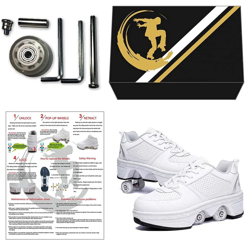 Sneaker Roller Shoes - DM Otaku Shop