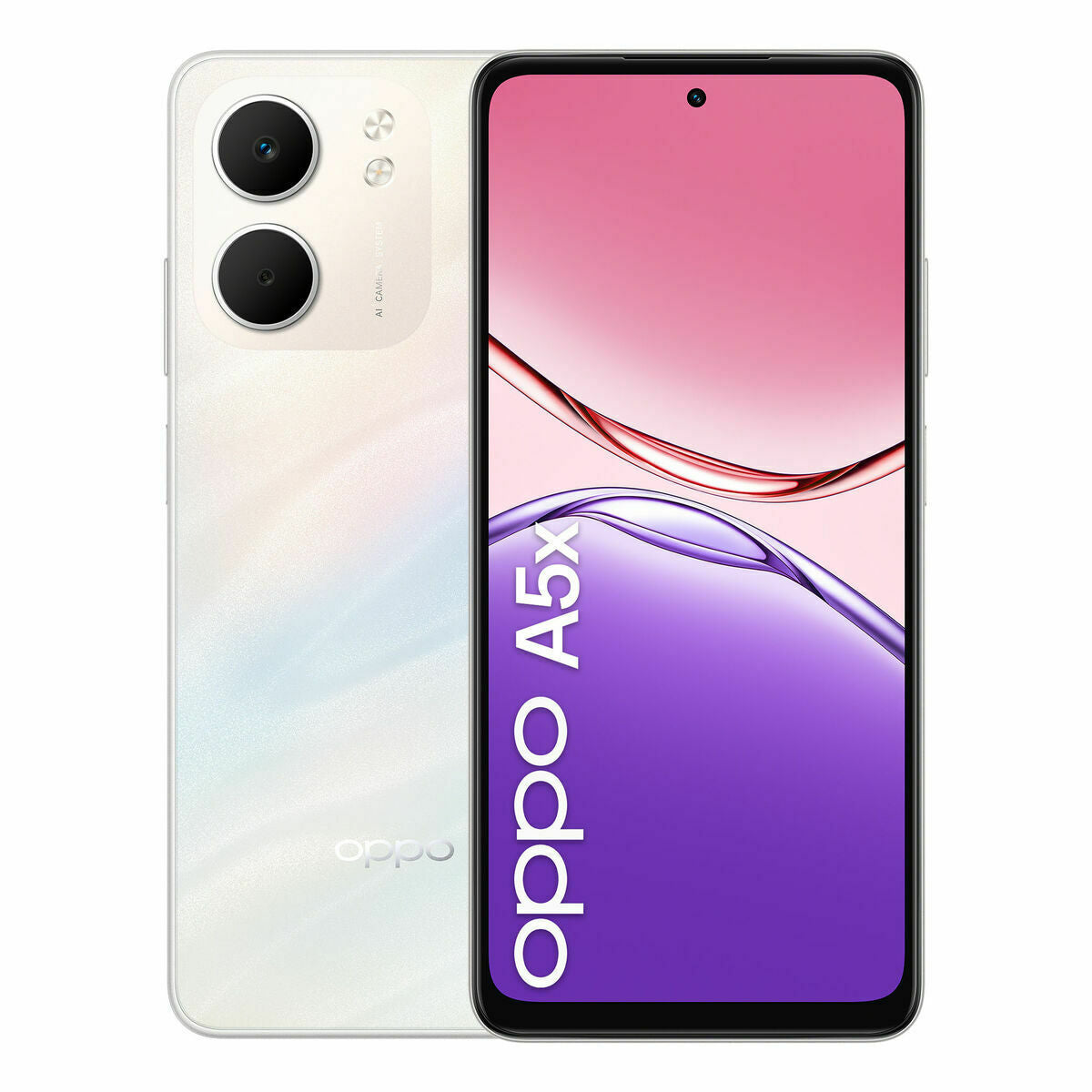 Smartphone Oppo A5X WHITE 6,67" Octa Core 4 GB RAM 128 GB White-0