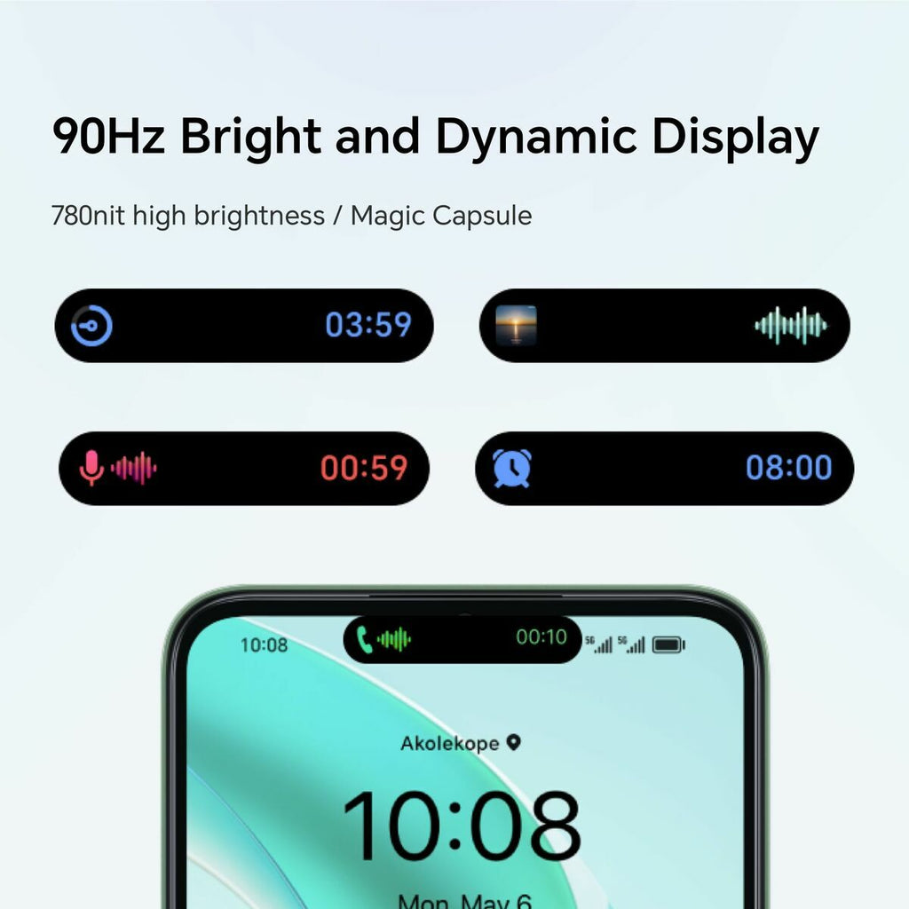 Smartphone Honor 5109BGFX 6,56" MediaTek Helio G85 8 GB RAM 4 GB RAM 128 GB Black-9