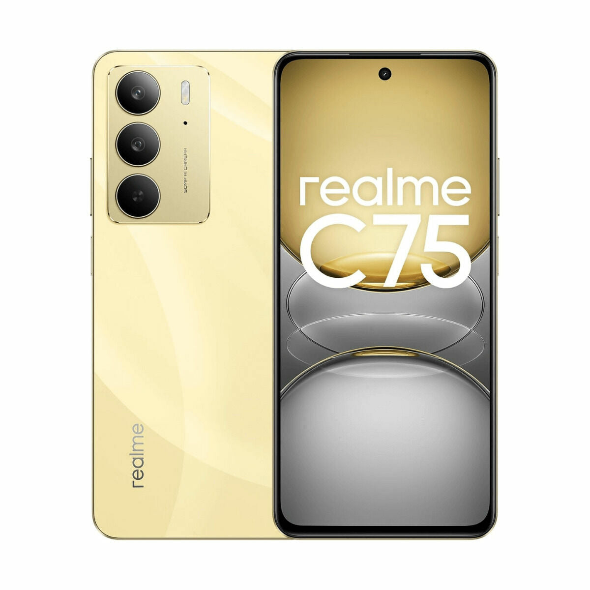 Smartphone Realme C75 8-128 GD Octa Core 8 GB RAM 128 GB Gold 6,72"-0