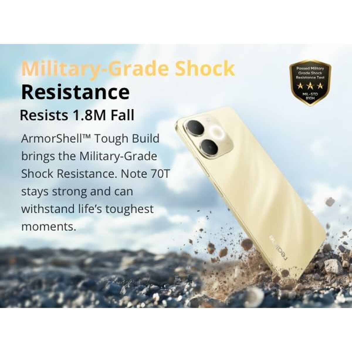 Smartphone Realme RMX5313 6,74" Octa Core 4 GB RAM 64 GB Black-3